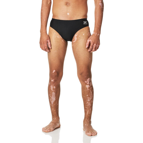 Speedo Speedo herr Brief Endurance+ Solid badbyxa, Speedo svart, 30 US
