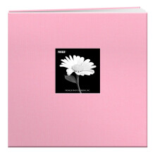 Pioneer MB-10CBFB 12""""X12"""" Moldura de tecido para beb com encadernao para lbum de recortes rosa sonhador