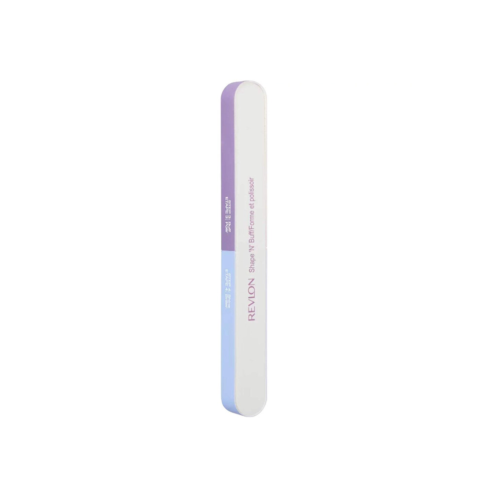 Revlon Nail Buffer  Gifts for Women  Stocking Stuffers  Shape 'N' Buff Nail File & Buffer  Nail Care Tool  All-in-One Shaping & Buffing  Easy to Use (