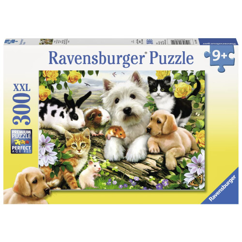 Ravensburger Ravensburger Χαρούμενοι Ζωικοί Φίλοι | Παζλ 300 Τεμαχίων για Παιδιά | Μοναδικά Τεμάχια 1