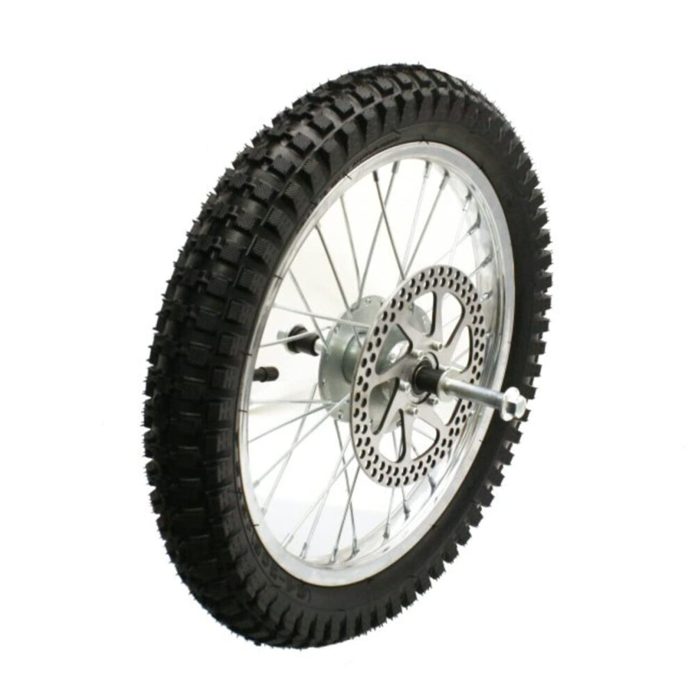 Razor Mx500 And Mx650 Front Wheel Assembly - Factory Original Razor Dirt Rocket Bike Off-Road Motorcycle Wheel Part W15128190049 722460327762