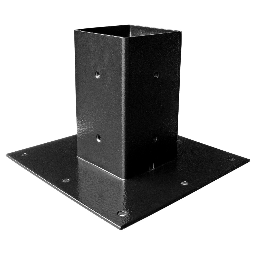 Mail Boss  Black 7155 Surface Mount Base Plate