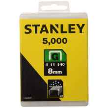 Stanley 1-TRA705-5T Type G Staples (5000 piece) Silver