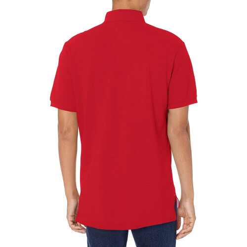 Tommy Hilfiger Polo Classico Tommy Hilfiger Uomo, Rosso Regale X Grande 1