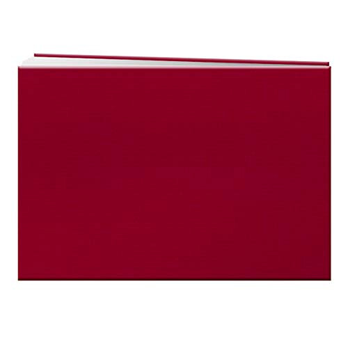 Pioneer 5 x 7 polegadas com moldura de tecido postbound livro de memria frontal Apple Red 1