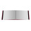 Pioneer 5 x 7 polegadas com moldura de tecido postbound livro de memria frontal Apple Red 3