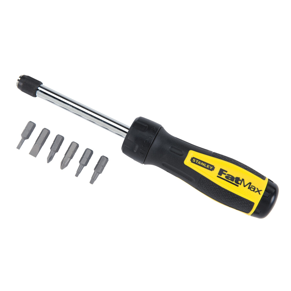 STANLEY Screwdriver  Ratcheting  Multi-Bit (69-189)-image-OPC-PFPHMV9-NEW
