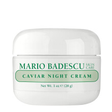 Mario Badescu Caviar Nachtcreme f r Frauen, Anti-Aging, ultra-reichhaltige Gesichtscreme, formuliert mit revitalisierendem Kaviarextrakt und gl t