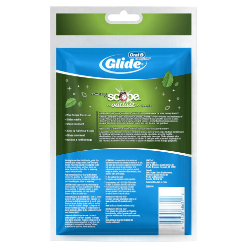 Oral-B Oral B Glide Floss Picks Plusx 40mm Mint - Långvarig 75 st 1
