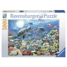 Ravensburger a tenger alatt - 5000 darabos kiraks | Precision Fit | Prmium minosg | Nagy csoportos tevkenysg | FSC tanstott