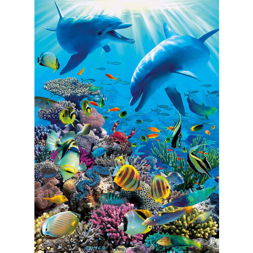 Ravensburger Ravensburger Υποβρύχια Περιπέτεια 300 Κομμάτια XXL Παζλ για Παιδιά - 13022