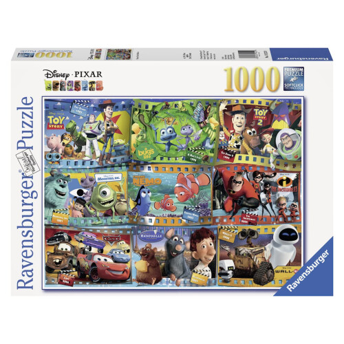 Ravensburger Ravensburger Disney Pixar 1000 Τεμαχίων Παζλ - Κάθε κομμάτι μοναδικό, Τεχνολογία Softclick 1