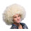 Rubies Perruque afro blonde Rubies Super Size jaune taille unique 2