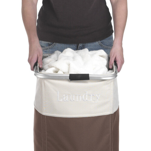 Whitmor Whitmor Easy Care Laundry Hamper - Espresso 2