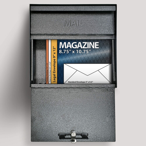 Mail Boss 7160 Metro Locking Security Wall Mount Mailbox Galaxy 2