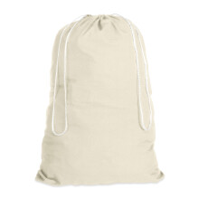 Whitmor Natural Cotton Laundry Bag  White