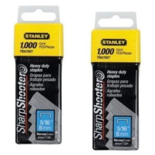 Stanley TRA704T 1/4 Zoll/6 mm Hochleistungsklammern, 1000 St   ck pro Packung (2er-Pack)