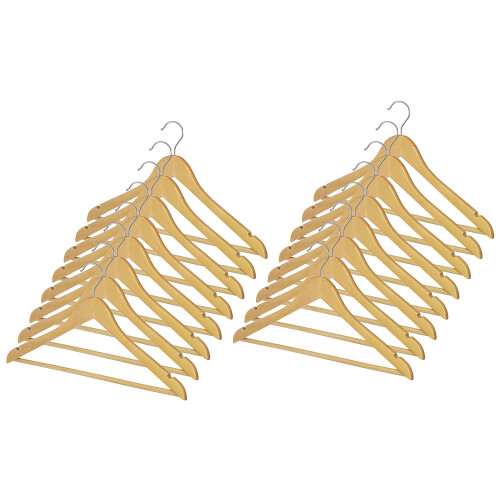 Whitmor Whitmor GRADE A Houten Kledinghangers (Set van 16)
