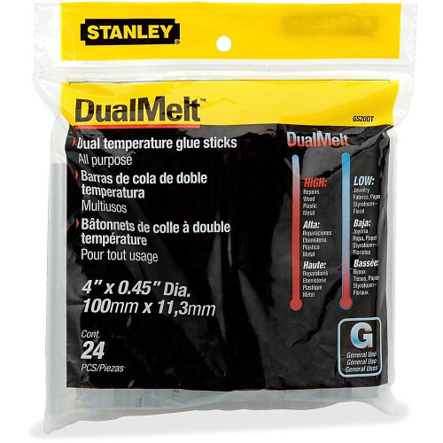 STANLEY Hei   klebestifte, 4 Zoll, 24er-Pack 2