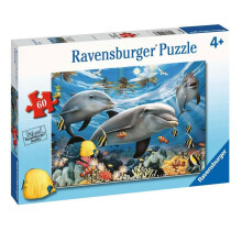 Ravensburger Karibik-Lächeln - 60 Teile Puzzle für Kinder | Einzigartiges Design | Antireflex-Oberfläche | Fähigkeiten fördern