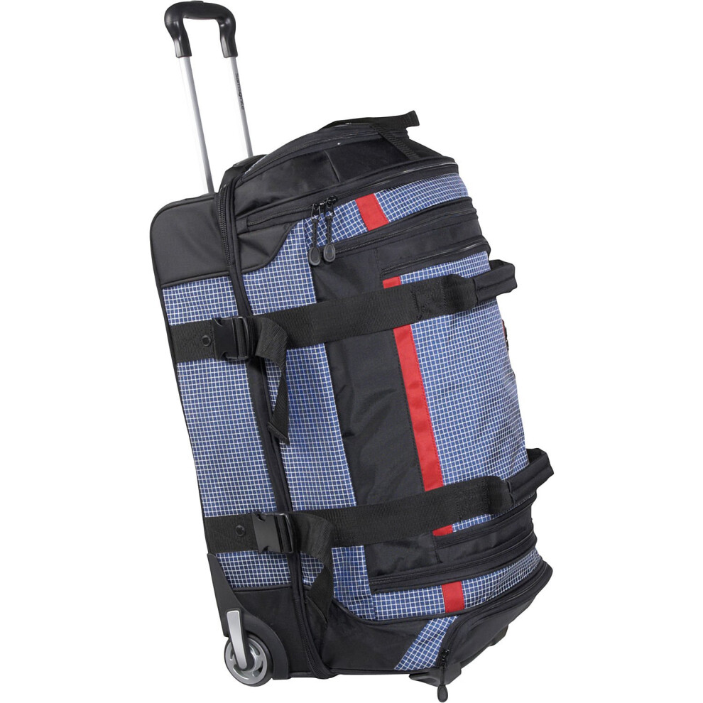 Samsonite Ripstop Wheeled Rolling Duffel Bag  Blue  26-Inch