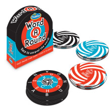 ThinkFun Word A Round Game - Engaging Vocabulary Builder for Teens and Adults | Quick-Paced Word Identification | Educational Fun | Recognized for Exc