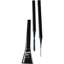 Maybelline New York Eye Studio Master Duo Delineador Líquido Brilhante, Verde Brilhante, 0.05 Fl Oz
