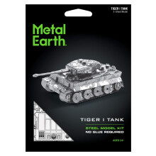 Metal Earth Tiger I Tank 3D metalen modelbouwset Fascinaties