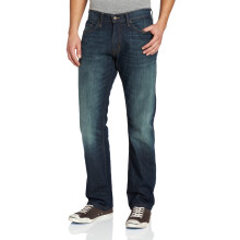 Levi's Herr 514 Rak passform Stretch Jeans, Midnight, 34x34