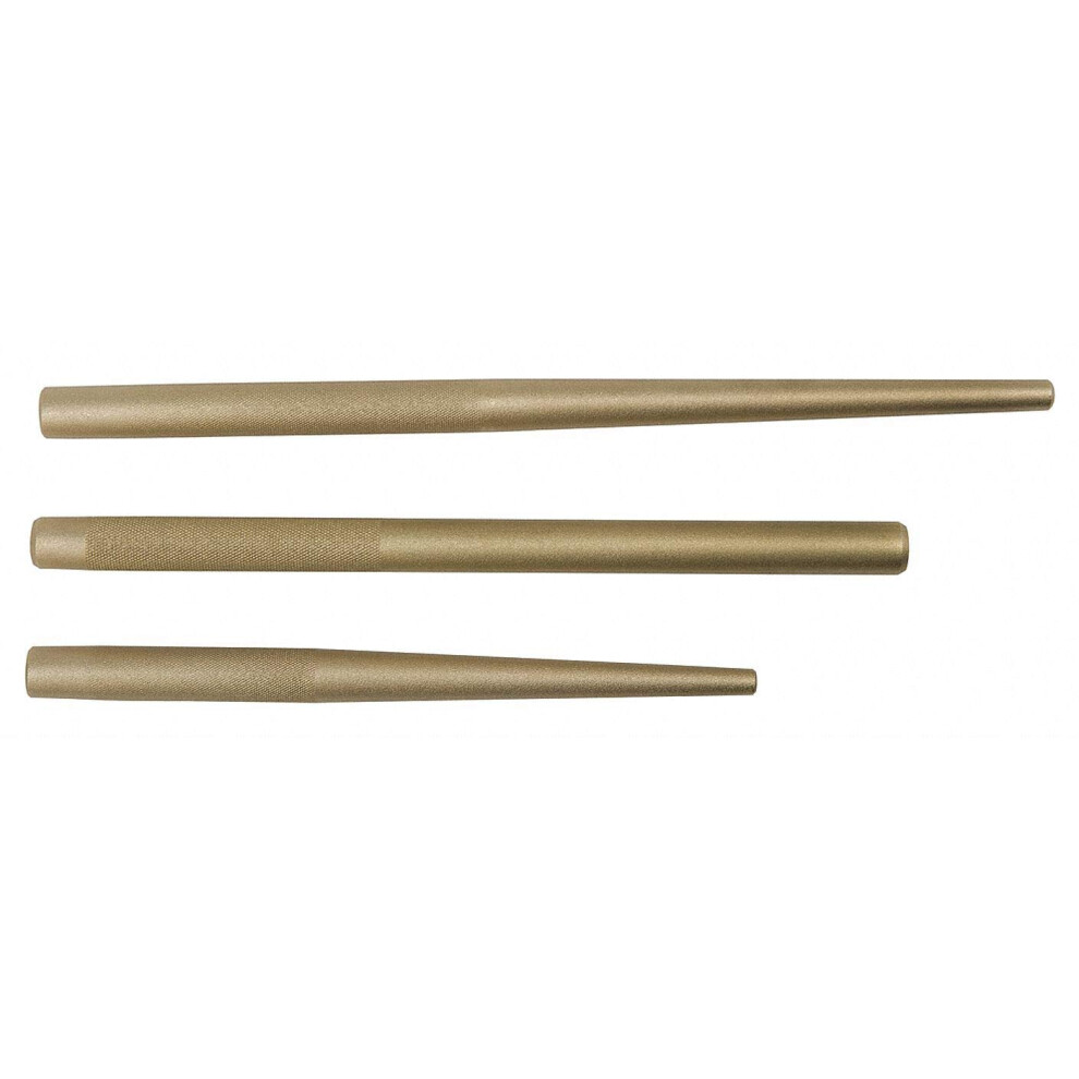 Stanley Proto J9633HB Proto 3-Piece Brass Heavy-Duty Punch Set