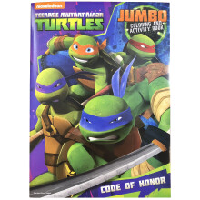 Teenage Mutant Ninja Turtles Jumbo Kleur- en Activiteitenboek 48 Pagina's (1 Boek) Actiethema's