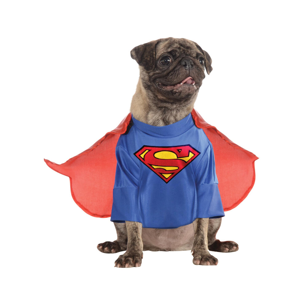 Rubies DC Comics Superman with Arms Pet Costume for Themed Parties and Halloween  Small