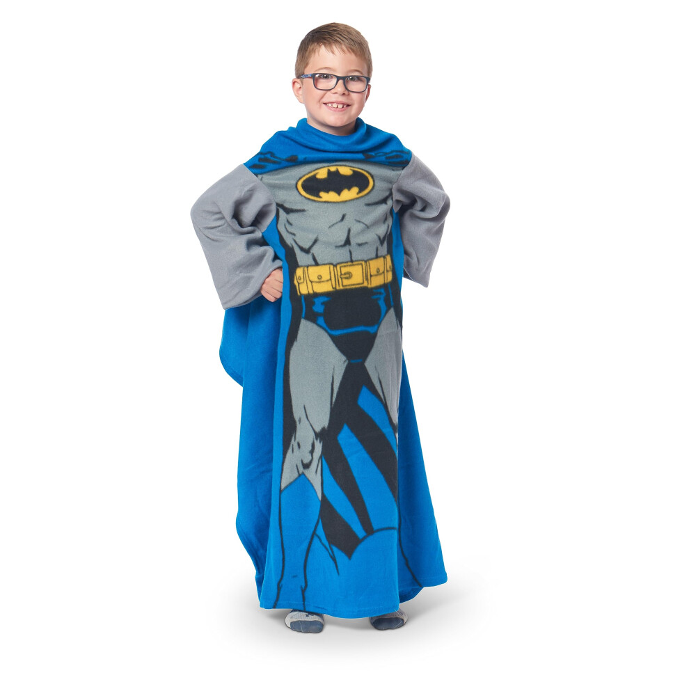Couverture confortable Northwest avec manches pour jeunes - 48 x 48 pouces Batman