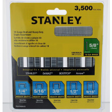 STANLEY TRA700BN35 Klammern/Brad Sortiert Schmal 27/64 PK3500