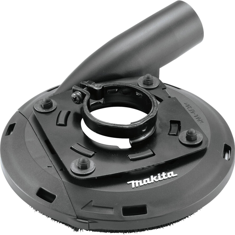 Makita 195386-6 7"""" Dust Extraction Surface Grinding Shroud  Red