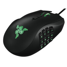 Razer RZ01-01050100-R3M1 Naga Left-Handed - Ergonomic MMO Gaming Mouse with 12 Programmable Thumb Buttons - 8 200 Adjustible DPI