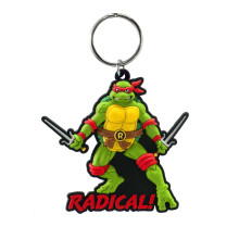 Nickelodeon Raphael Soft-Touch-PVC-Schl   sselring