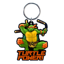 Nickelodeon Michelangelo Soft Touch PVC Key Ring