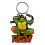 Nickelodeon Nickelodeon Michelangelo Soft Touch PVC Key Ring 1