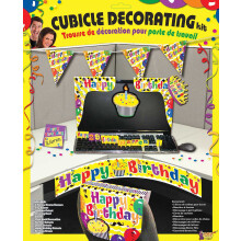 Forum Novelties B  rokabinen-Dekorationsset, Gelb, Geburtstag