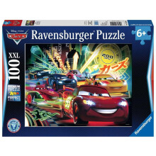 Ravensburger Disney Cars Neon 100 Piece Jigsaw Puzzle for Kids - Every Piece is Unique, Pieces Fit Together Perfectly