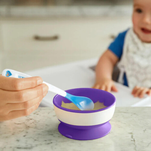Munchkin Κουταλάκια μωρού Munchkin White Hot Safety, 4 τεμάχια από πολυπροπυλένιο χωρίς BPA 1