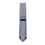 Tommy Hilfiger Tommy Hilfiger Herren Core Neat II Krawatte, Silber, Einheitsgröße 3