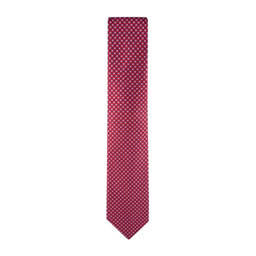 Tommy Hilfiger Tommy Hilfiger Men's Core Micro Tie, Red, One Size 1