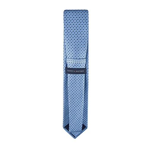Tommy Hilfiger Tommy Hilfiger Herrars Micro Tie, Blå, En Storlek 2
