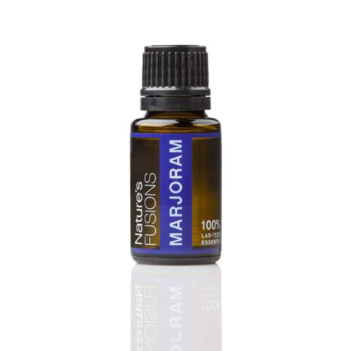 Óleo Essencial de Manjerona Doce, 100% Puro e Natural, 0,5 Fl Oz
