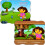 Nickelodeon Βιβλία Πίνακα Nickelodeon Dora Explorer για Παιδιά ~ Πακέτο 4 Βιβλίων με 300 Αυτοκόλλητα 2