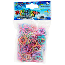 Rainbow Loom Blandade Pastellfärger