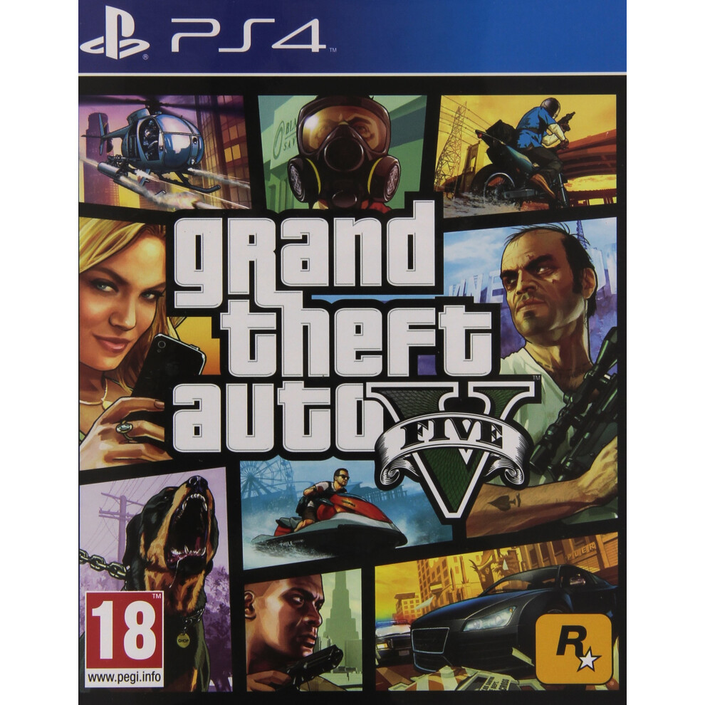 Grand Theft Auto 5 PS4 - PlayStation 4 ( GTA V Ps4)-image-OPC-PGS2GCZ-REFURBISHED
