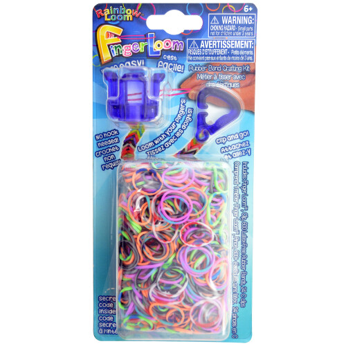 Rainbow Loom Offizieller Fingerwebstuhl – Lila